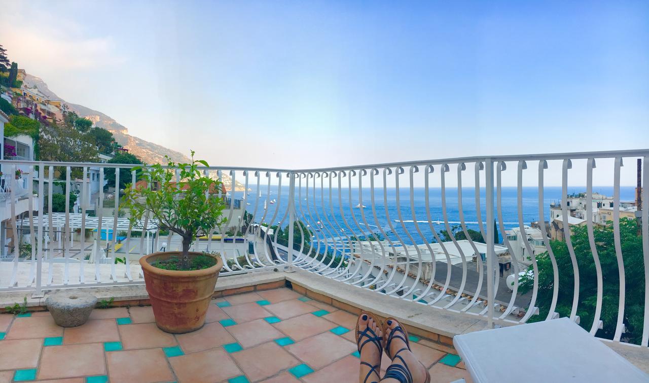 Hotel Villa Delle Palme In Позитано Екстериор снимка